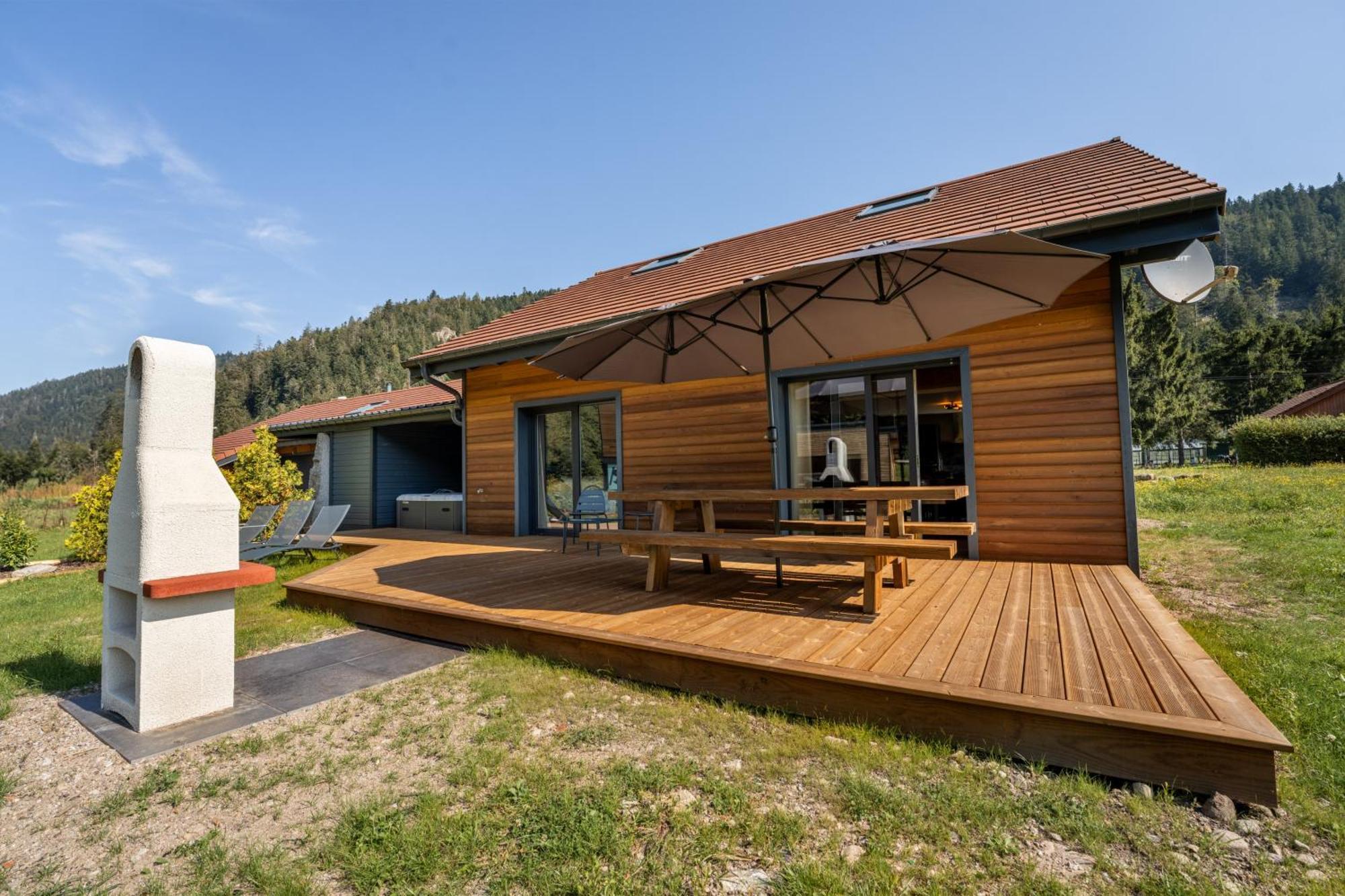 Chalet Nemesia Avec Spa A Gerardmer Bagian luar foto